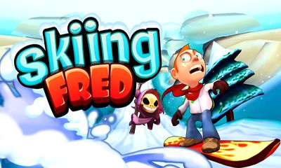 Skiing Fred poster