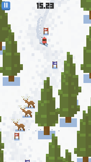 Skiing: Yeti mountain screenshot 1