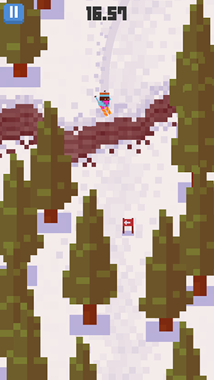 Skiing: Yeti mountain screenshot 2
