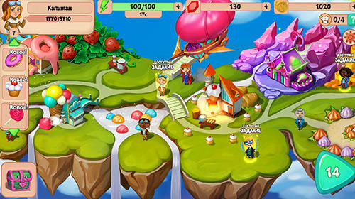 Sky confectioners: 3D puzzle with sweets screenshot 3