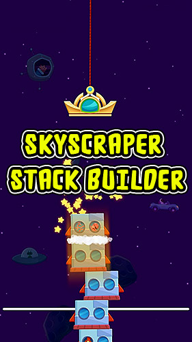 Skyscraper stack builder poster