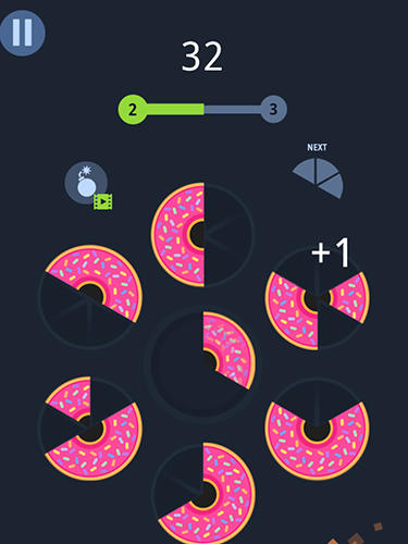 Slices! Fruit pieces! Circle puzzles game! screenshot 3