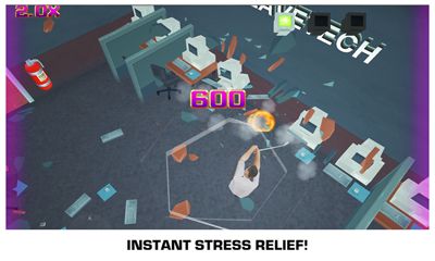 Smash the Office - Stress Fix! screenshot 2