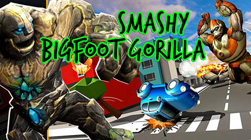 Smashy bigfoot gorilla poster