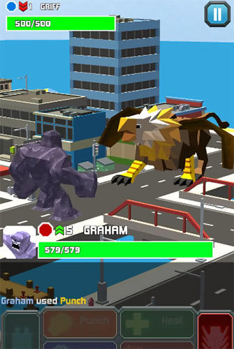Smashy city: Monster battles screenshot 5