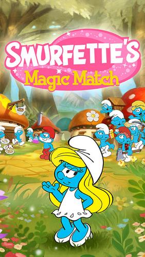 Smurfette's magic match poster