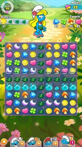 Smurfette's magic match screenshot 1