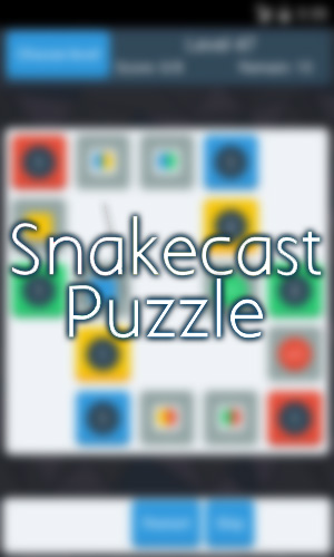 Snakecast puzzle poster