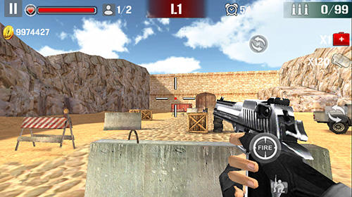 Sniper shoot fire war screenshot 2