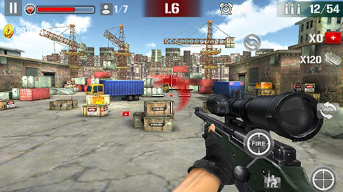 Sniper shoot fire war screenshot 3
