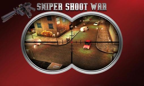 Sniper shoot war poster