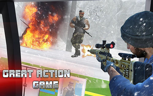 Sniper train war game 2017 screenshot 1