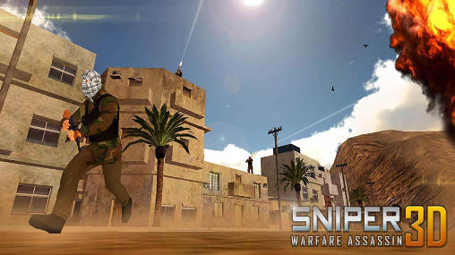 Sniper warfare assassin 3D poster