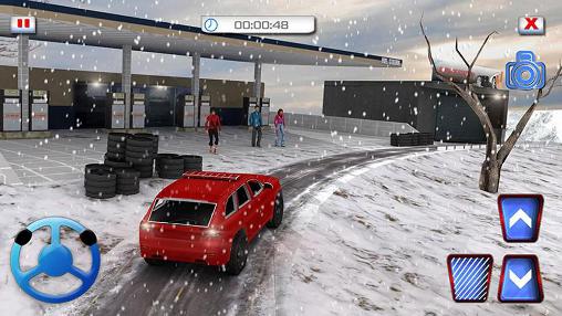 Snow hill offroad 4x4 truck 3D screenshot 1