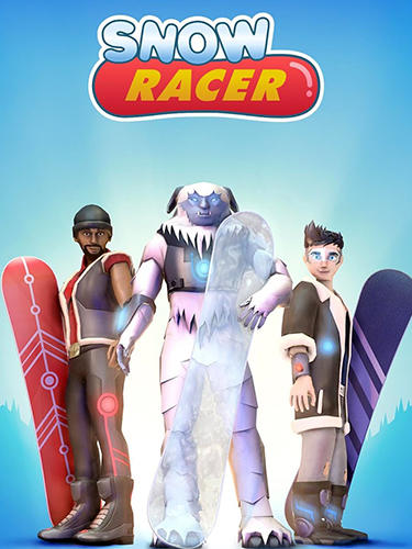 Snow racer: Mountain rush poster