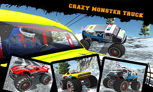 Snow racing: Monster truck 17. Snow truck: Rally racing 3D screenshot 1