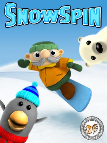 Snow spin: Snowboard adventure poster