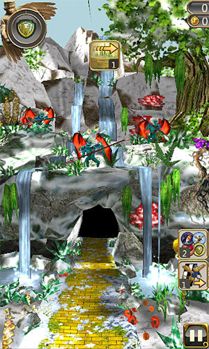 Snow temple run screenshot 5