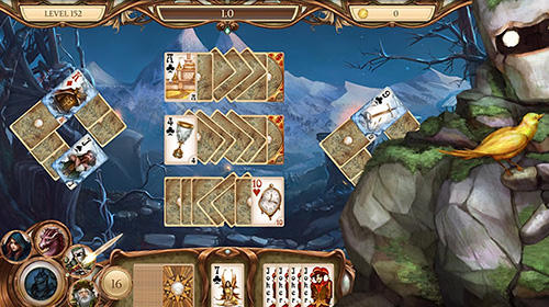 Snow White solitaire. Shadow kingdom solitaire: Adventure of princess screenshot 2