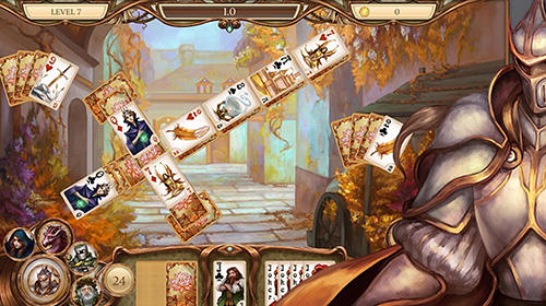 Snow White solitaire. Shadow kingdom solitaire: Adventure of princess screenshot 3