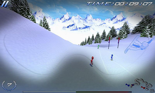 Snowboard racing ultimate screenshot 1