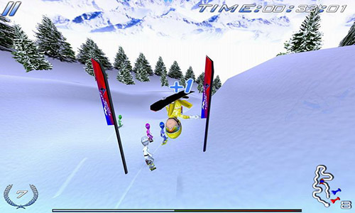 Snowboard racing ultimate screenshot 3