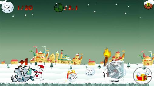 Snowman run screenshot 3