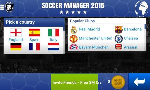 Soccer manager 2015 screenshot 1