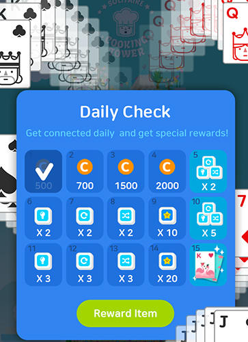 Solitaire: Cooking tower screenshot 4