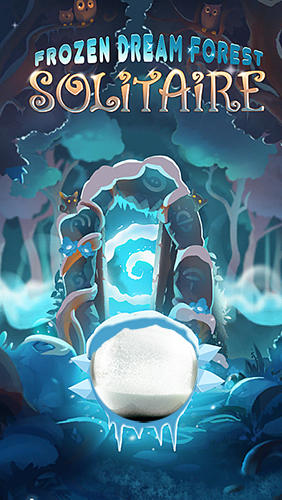 Solitaire: Frozen dream forest poster