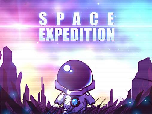 Space expedition poster