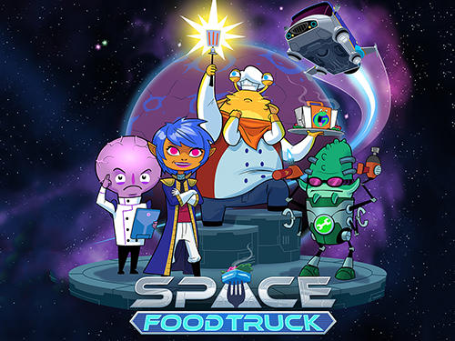Space food truck poster