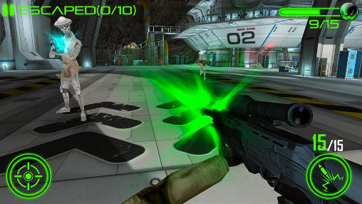 Space invasion combat screenshot 1