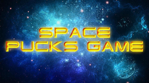 Space pucks game poster