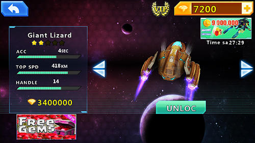 Space racing force 3D screenshot 1