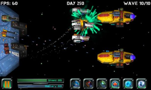 Space station defender 3D screenshot 1