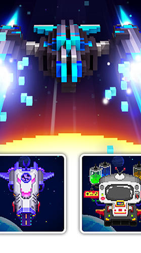 Space war: 2D pixel retro shooter screenshot 1