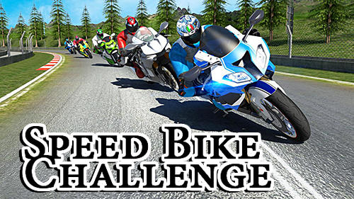 Speed bike challenge poster