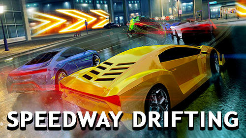 Speedway drifting poster