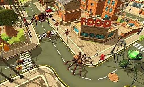 Spider simulator: Amazing city! screenshot 1
