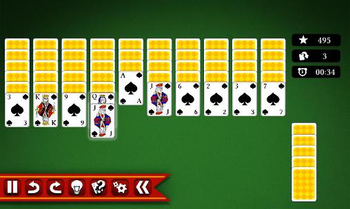 Spider solitaire 2 screenshot 1