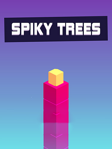 Spiky trees poster