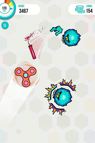 Spinners vs. monsters screenshot 3