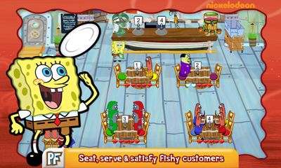 free spongebob diner dash