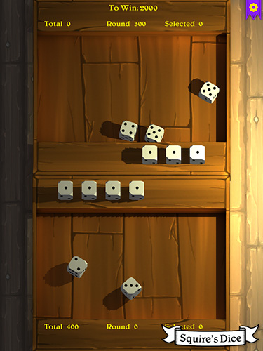 Squire's dice screenshot 2