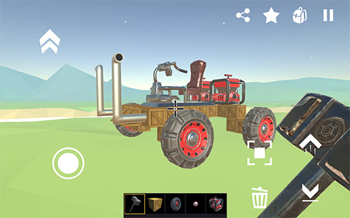 SSS: Super scrap sandbox. Become a mechanic screenshot 4