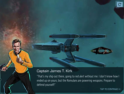 Star trek: Timelines screenshot 1