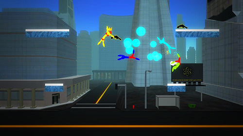 Stick man fight: Battle online. 3D game screenshot 5