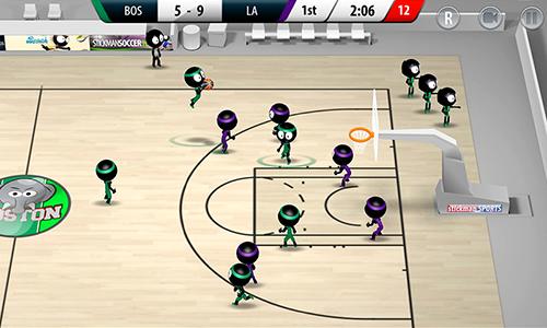 Stickman basketball 2017 screenshot 1