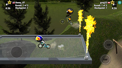 Stickman bike battle screenshot 3